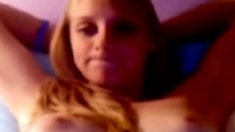 Blonde Webcam Teen Bate Show