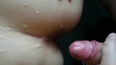 Chubby Amateur Anal French Girlfriend